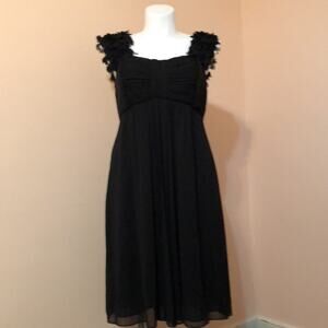 Simply Be NWOT Black Sleeveless Sheath Size 16 Flattering Little Black Dress